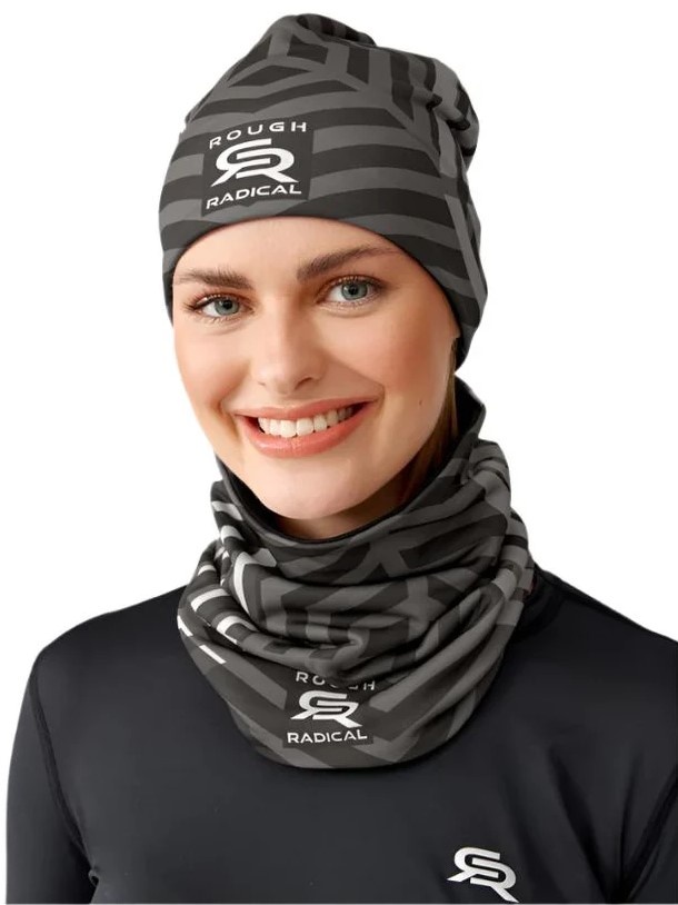 Headwear multifuncțional Rough Radical Team Ful MC 06 Grey Universal