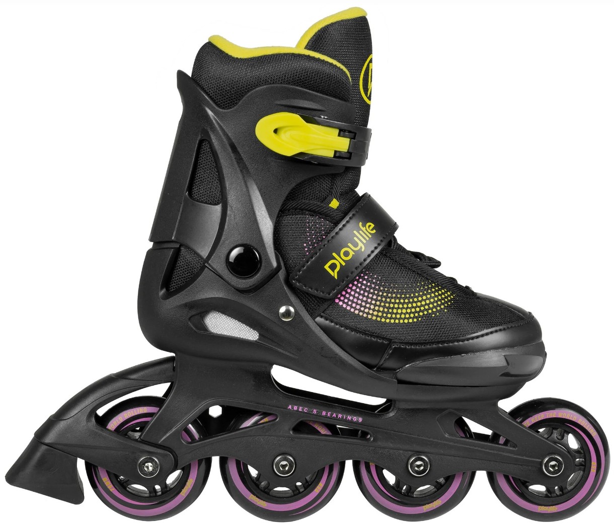 Роликовые коньки Playlife Kids Joker Yellow 28-31 (880263)