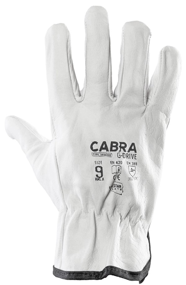 Mănuși de protecție Cabra Drive DR-302 3143X 10 White