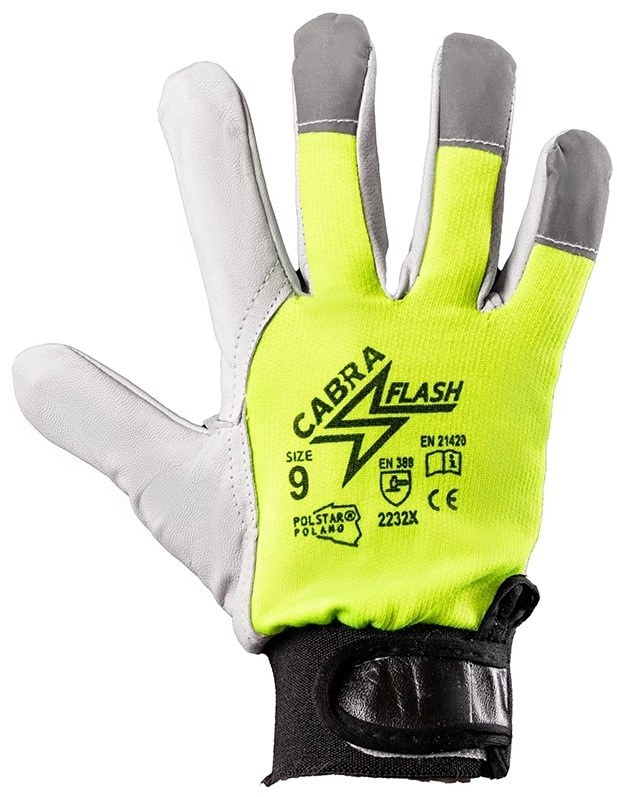 Перчатки для работы Cabra Flash Seledyn 10 Green