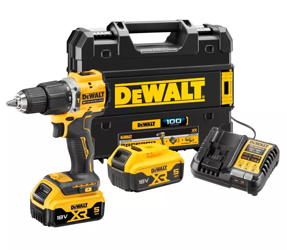 Шуруповерт DeWalt DCD100YP2-QW