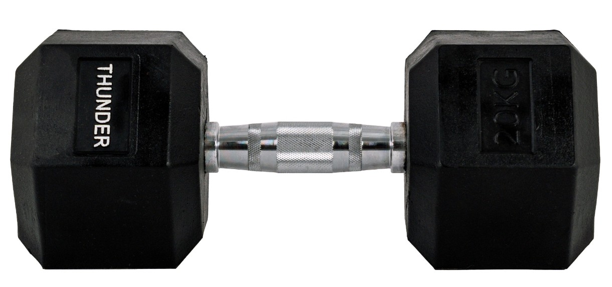 Гантель Thunder Hexagonal Dumbbells 20kg