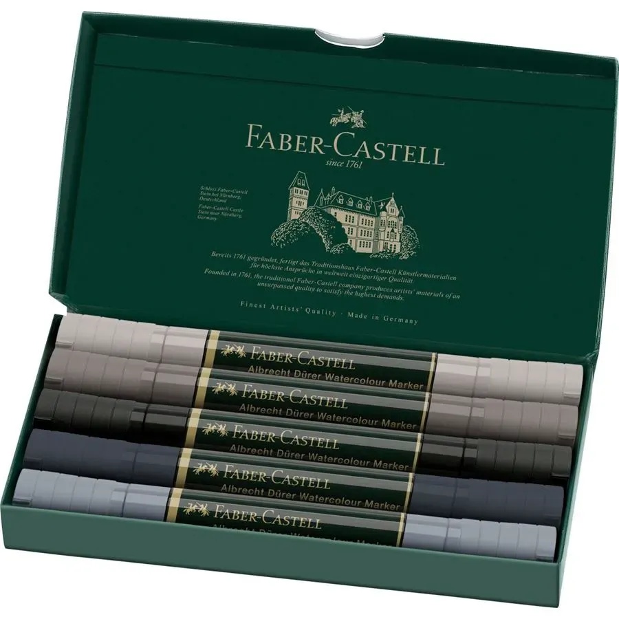 Маркеры Faber-Castell Albrecht Dürer Grey Tones 5pcs