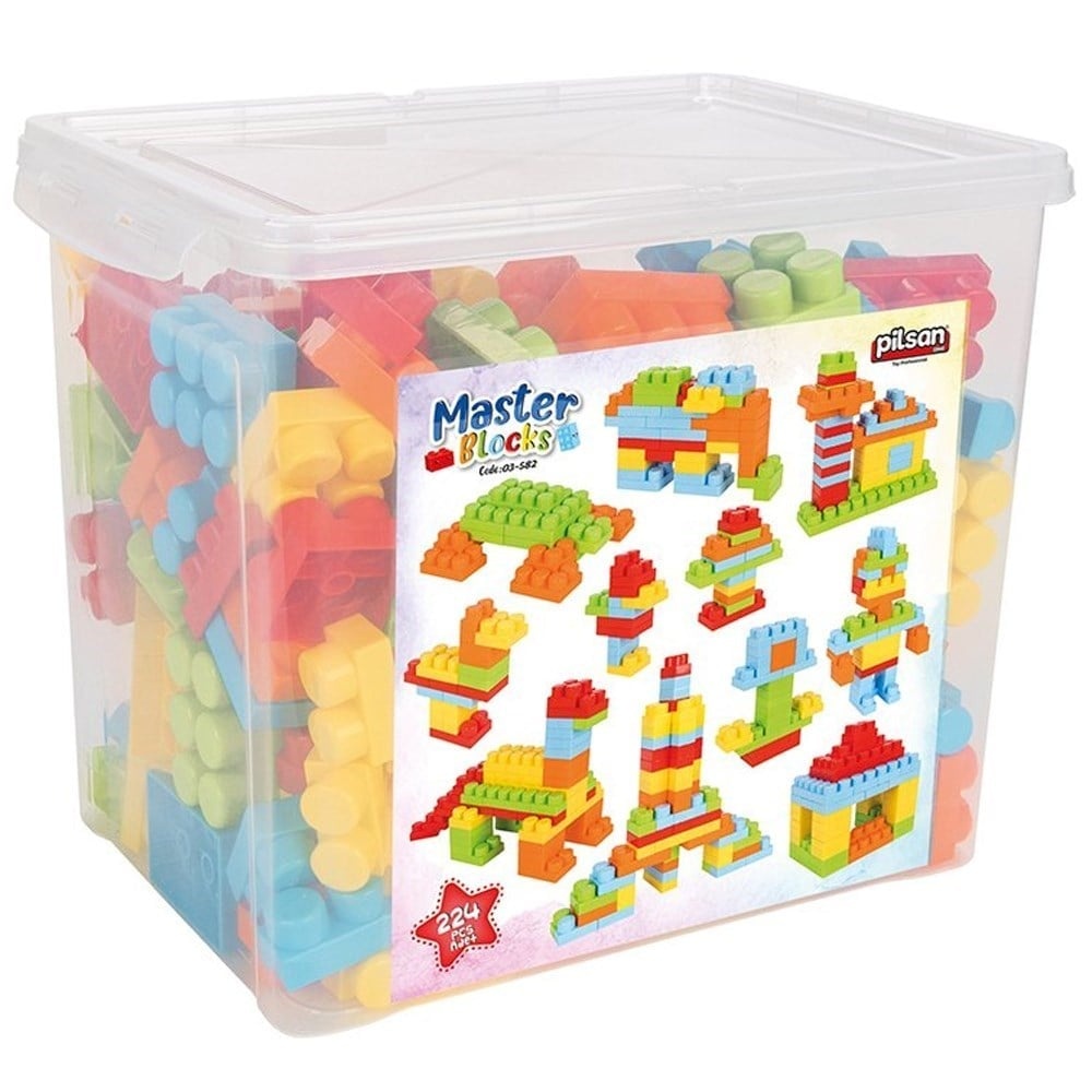 Set de construcție Pilsan Master Blocks 224pcs (03582)