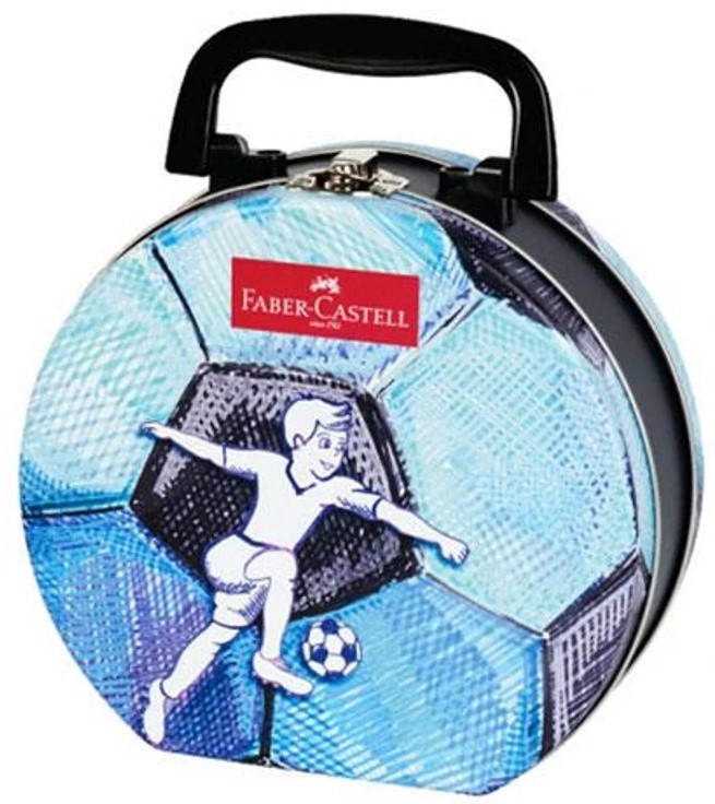 Набор фломастеров Faber-Castell Connector Suitcase Soccer 33pcs