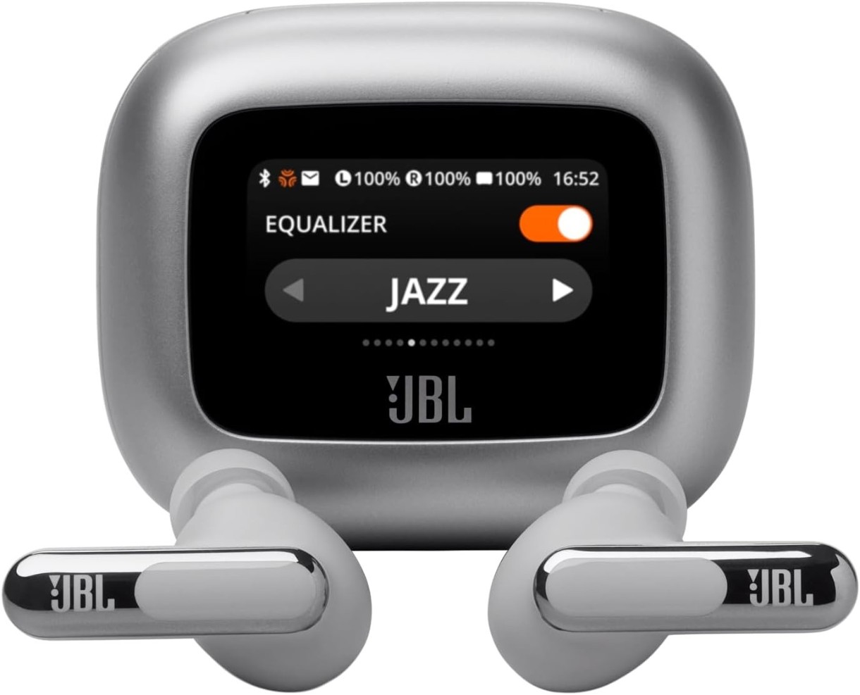 Căşti JBL Live Beam 3 Silver