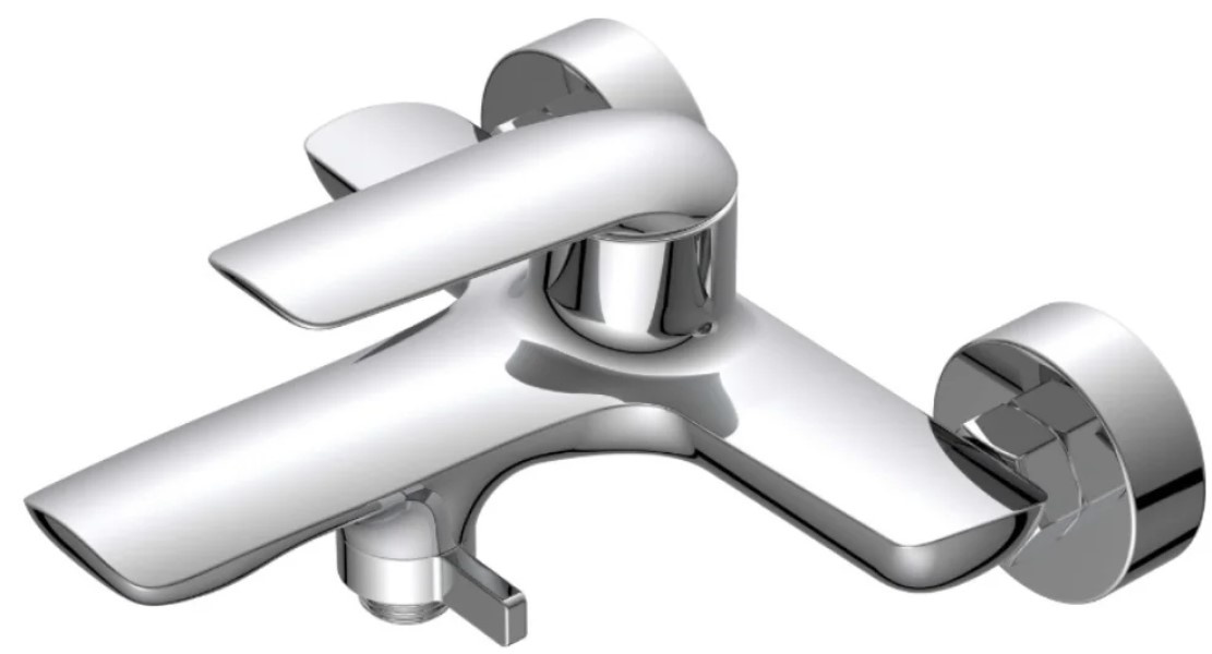 Baterie pentru cadă Flow 6389 C Chrome