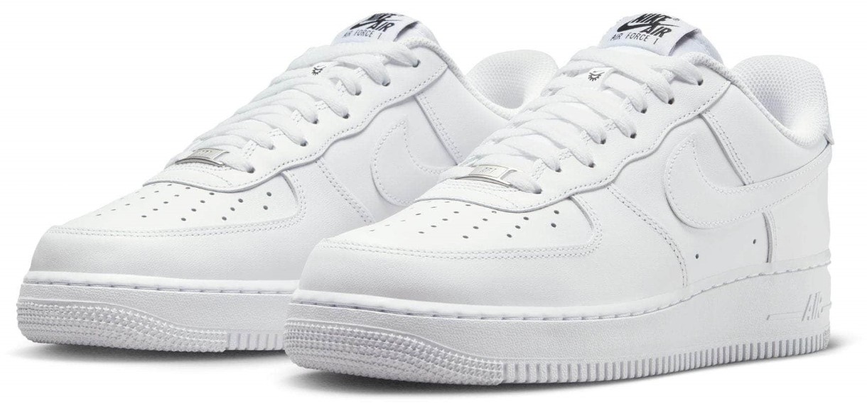 Ghete pentru bărbați Nike Air Force 1 07 Flyease White, s.40