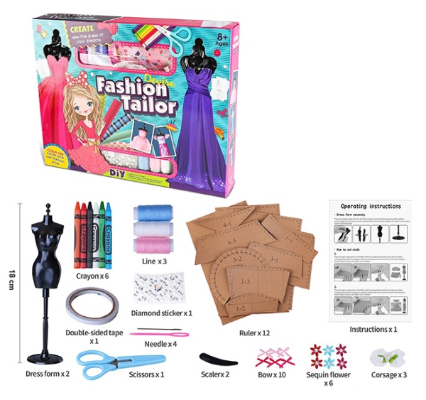 Набор для творчества Essa Toys Fashion Tailor (009-C)