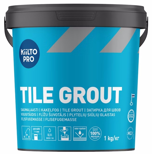 Затирка для швов Kiilto Saumalaasti 10 White 1kg