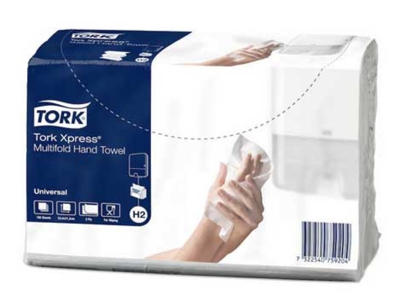 Бумага для диспенсеров Tork Multifold H2 ZZ (471146)