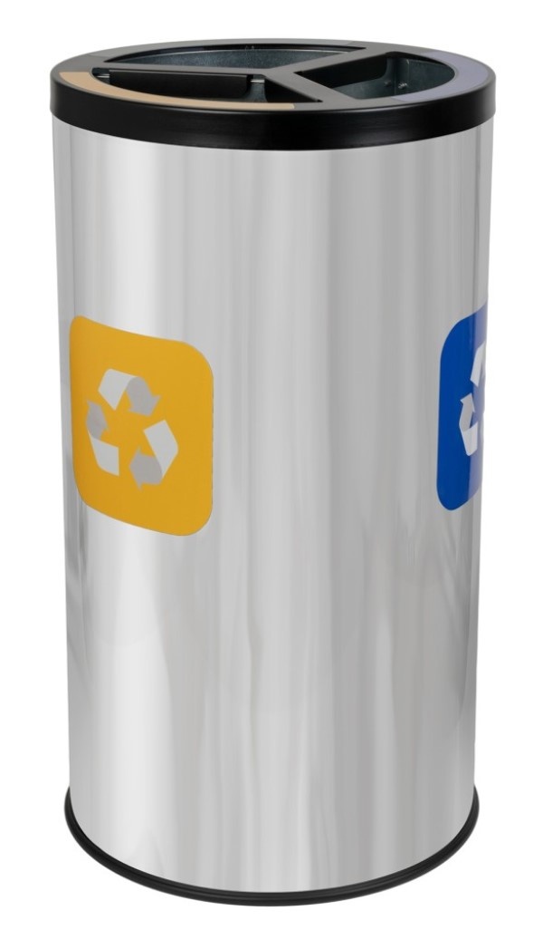 Coș de gunoi Alda Stream Bin 3x20L (323)