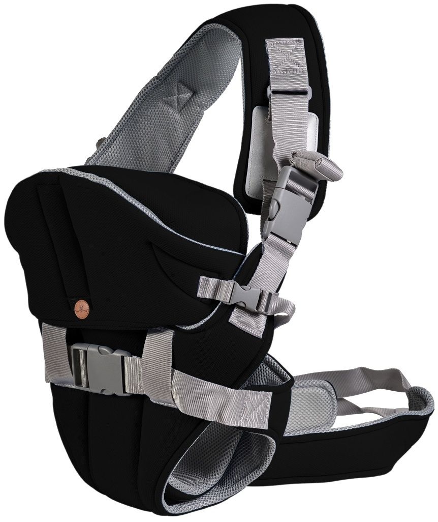 Marsupiu pentru copii Cangaroo Carry-Go 2 Black