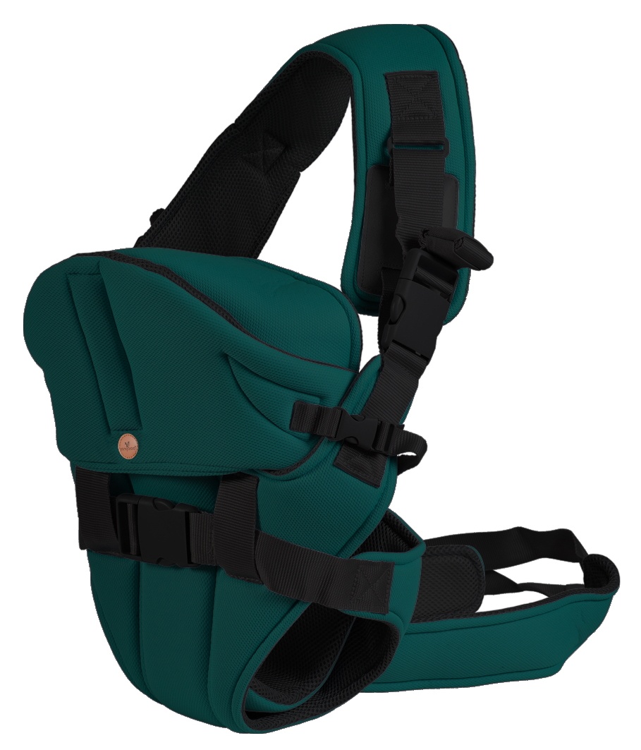 Marsupiu pentru copii Cangaroo Carry-Go Green
