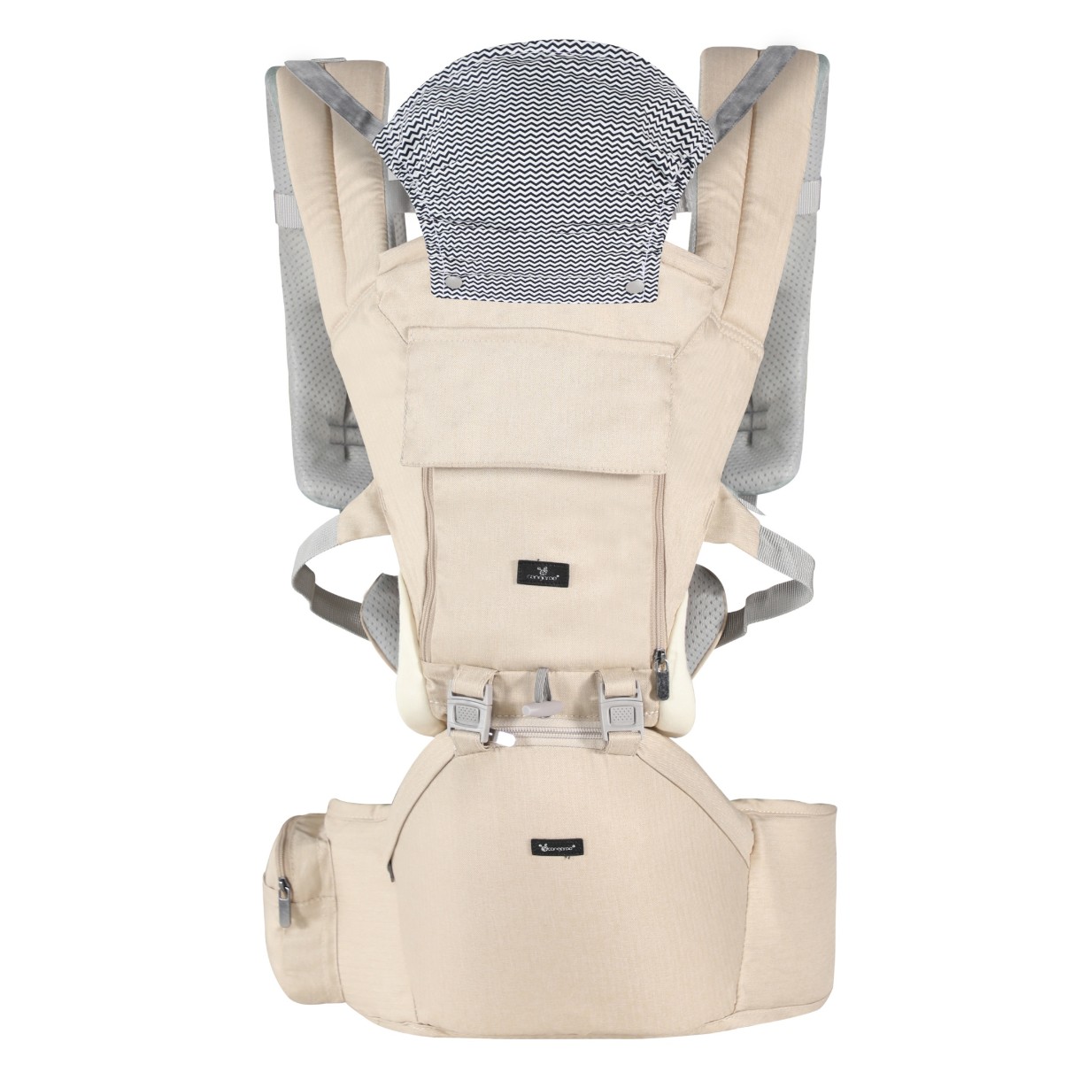 Marsupiu pentru copii Cangaroo Ivy Beige