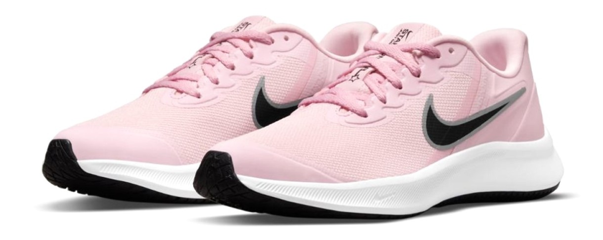 Кроссовки детские Nike Star Runner 3 (Gs) Pink Foam/Black, s.39