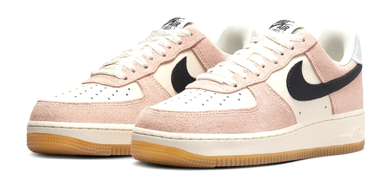Ghete pentru dame Nike Wmns Air Force 1 07 Arctic Orange/Pale Ivory/Glacier Blue/Off-Noir, s.40.5