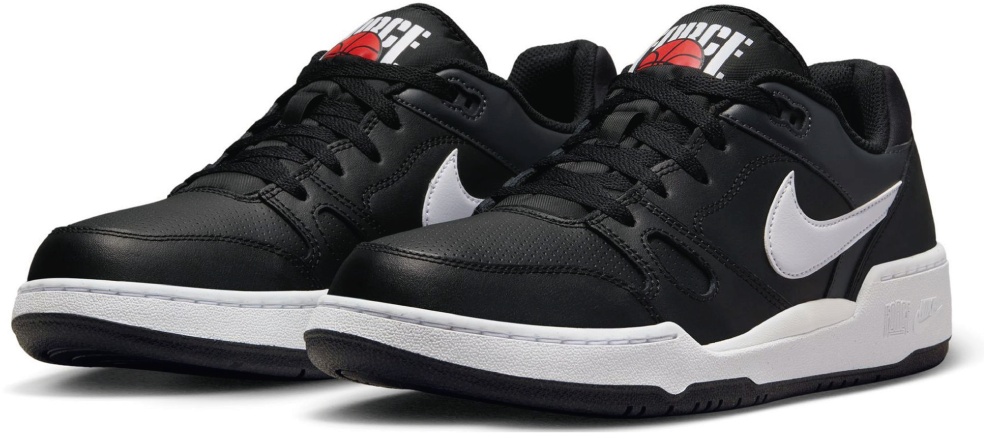Ghete pentru bărbați Nike Full Force Low Black/White/Anthracite/Sail, s.42
