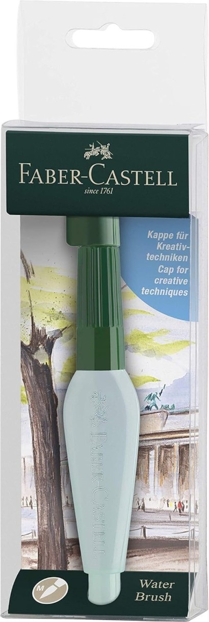 Set pensule pentru desen Faber-Castell Water Brush Medium