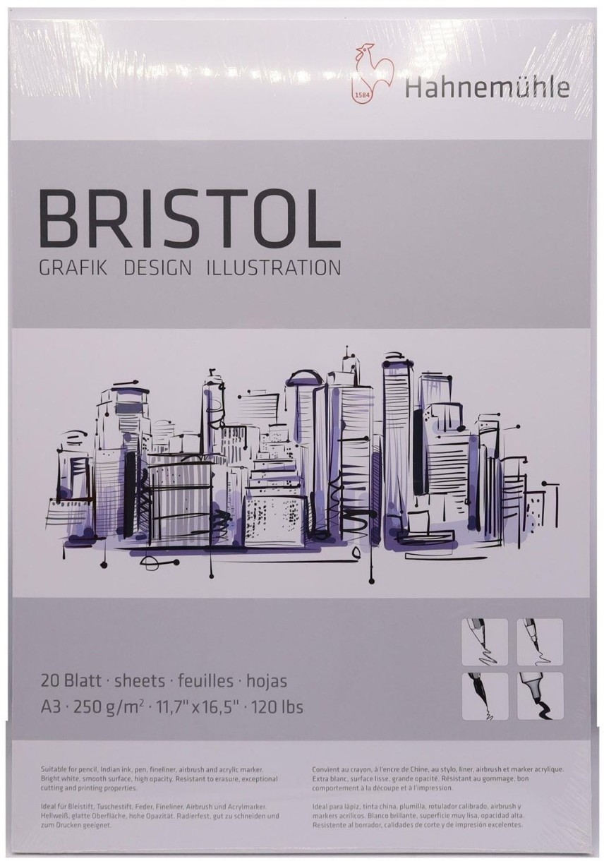Скетчбук Hahnemühle Bristol A3