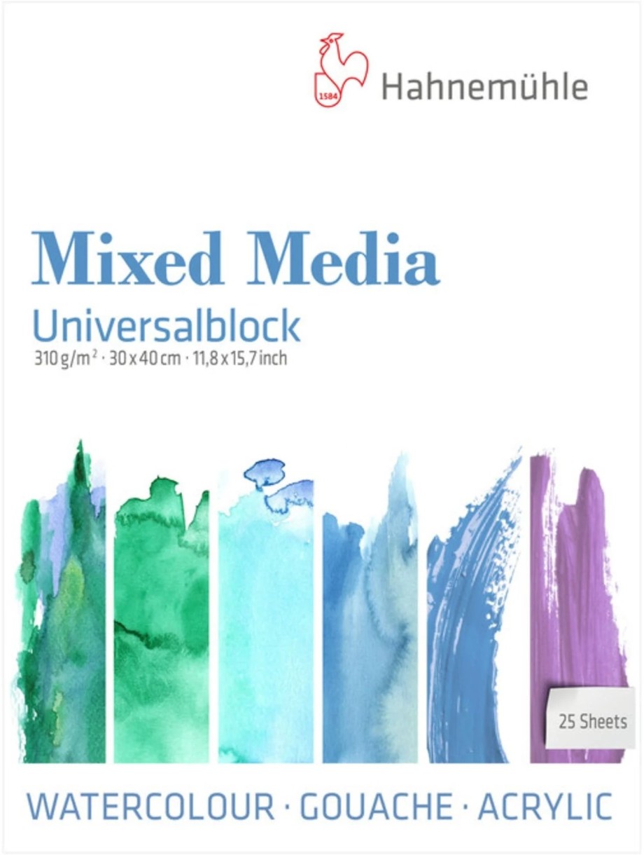 Скетчбук Hahnemühle Mixed Media Universal Pad 30x40