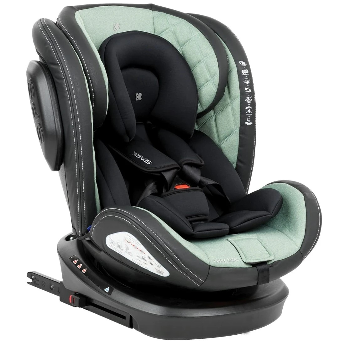 Детское автокресло Kikka Boo Stark Mint