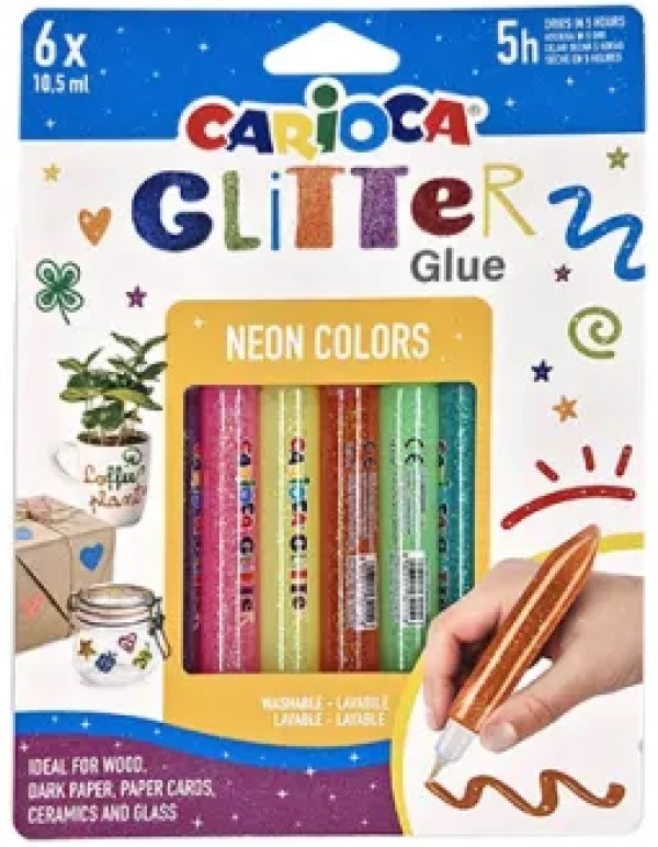 Материал для рукоделия Carioca Neon 6x10.5ml (53251)