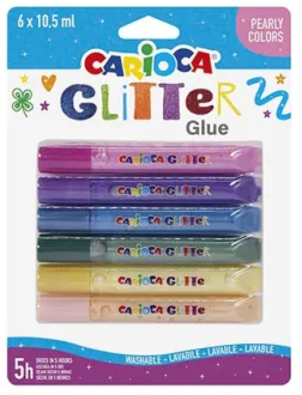 Материал для рукоделия Carioca Pearly 6x10.5ml (53253)