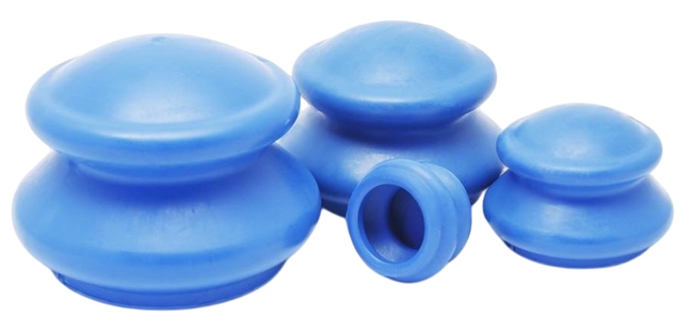 Вакуумные банки для массажа Chudesnik SVC4REZ 4pcs