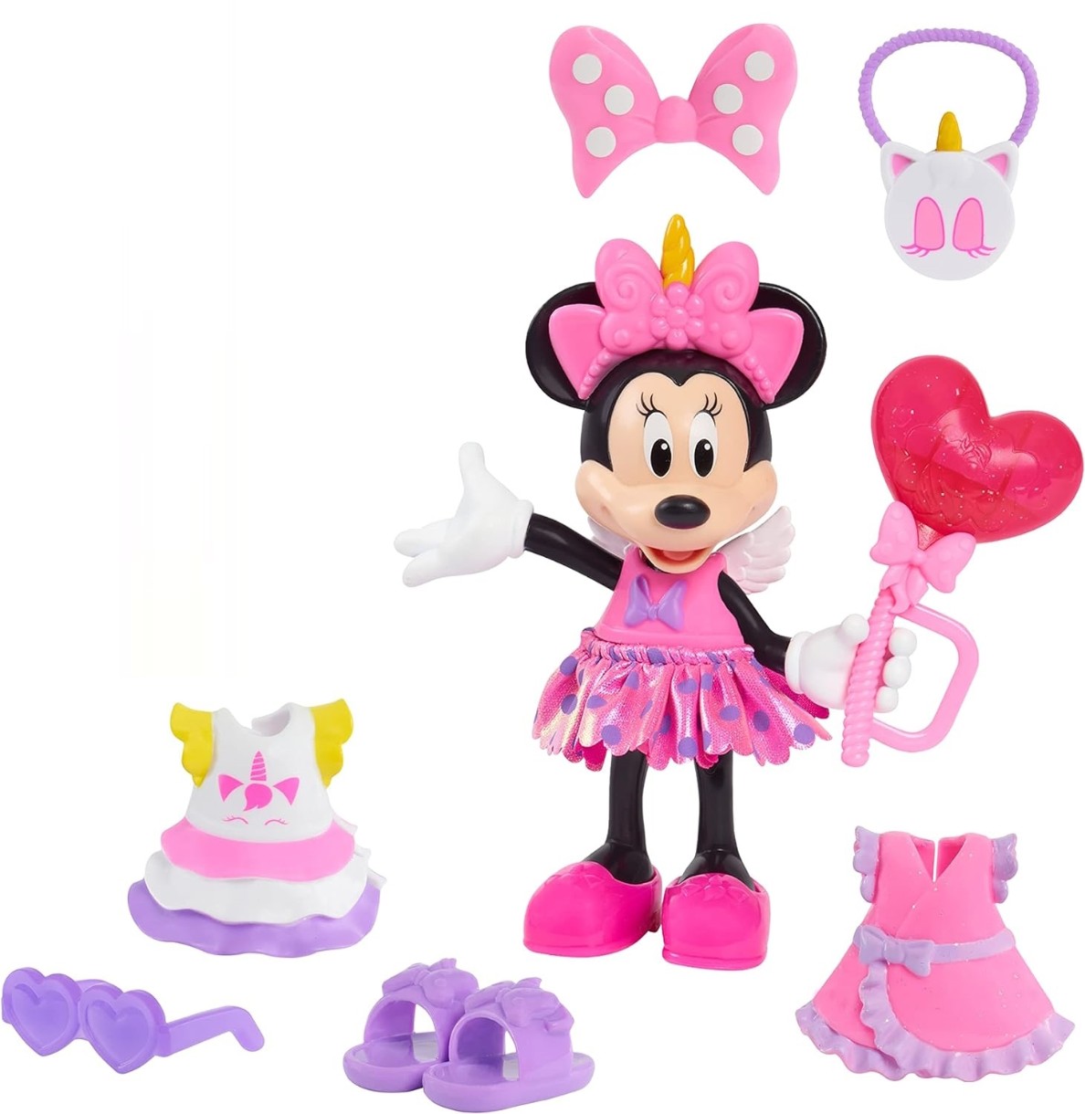 Set jucării Disney Minnie Fabulous Fashion Doll Unicorn (89942)