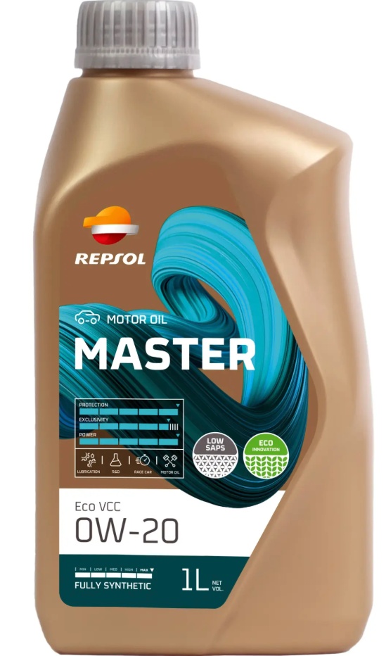 Ulei de motor Repsol Master Eco VCC 0W-20 1L