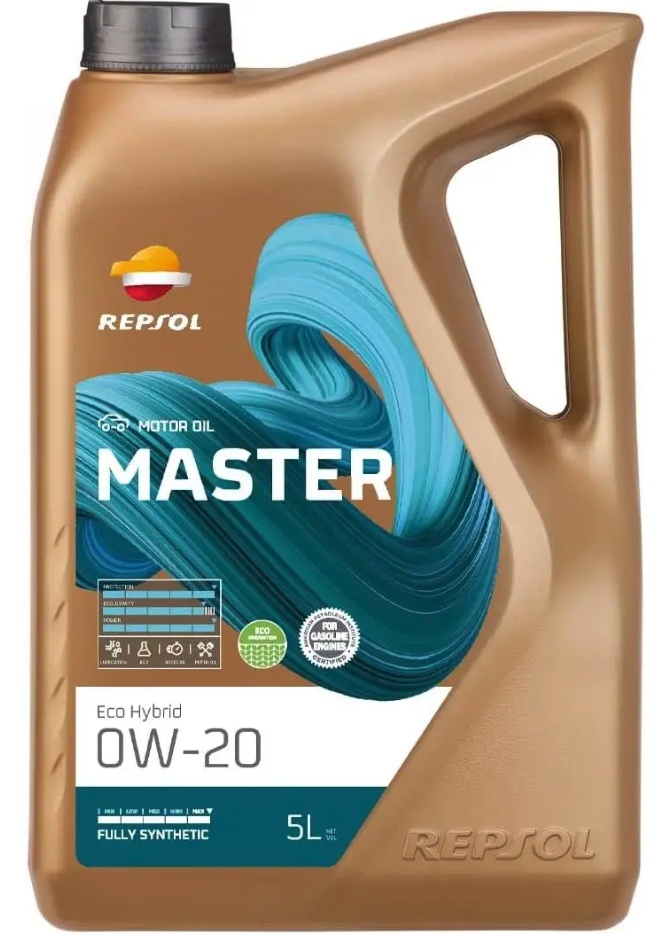 Ulei de motor Repsol Master Eco Hybrid 0W-20 5L