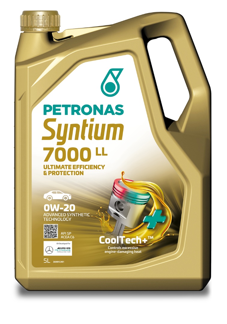 Моторное масло Petronas Syntium 7000 LL 0W-20 5L