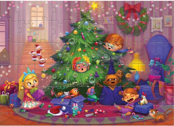 Пазл Dodo 60 Christmas Preparations (300575)