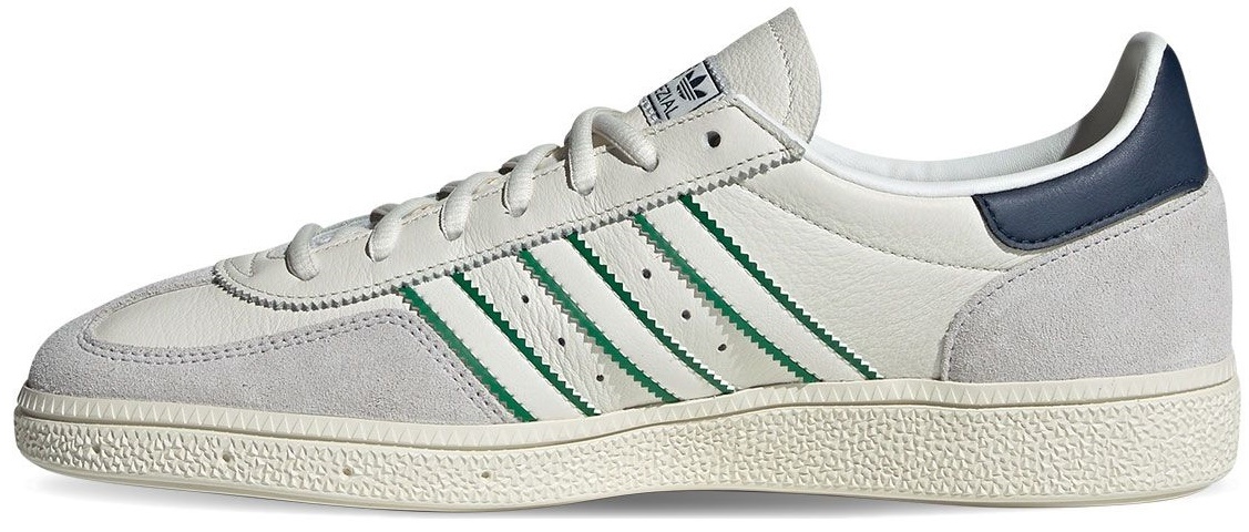Ghete pentru bărbați Adidas Handball Spezial Core White/Green/Night Indigo, s.47.5
