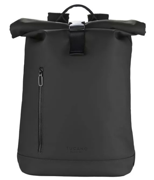 Rucsac pentru oraș Tucano Gommo Rolltop 15.6 Black (BKGOMRT15-BK)