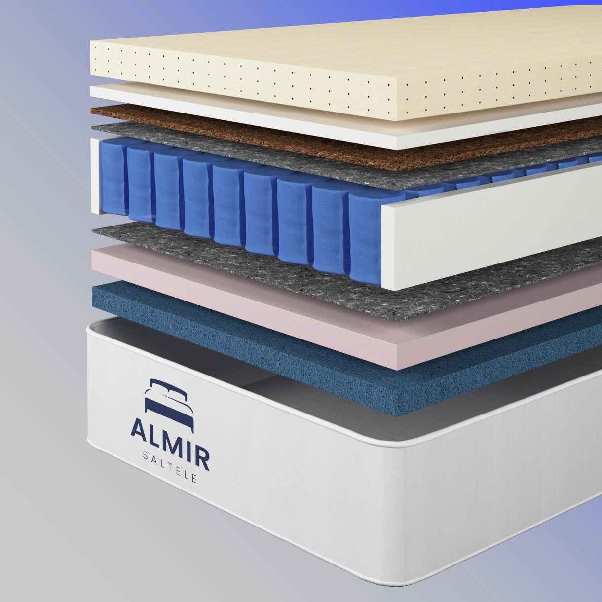 Saltea ortopedica Almir Latex Plus 180x190