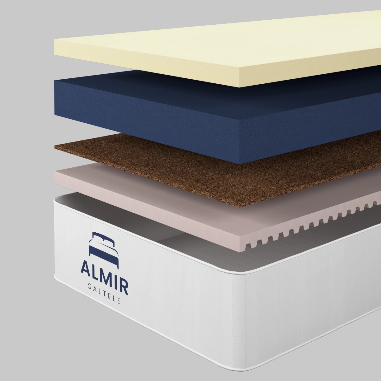 Saltea ortopedica Almir Memory 7 Zone 160x190