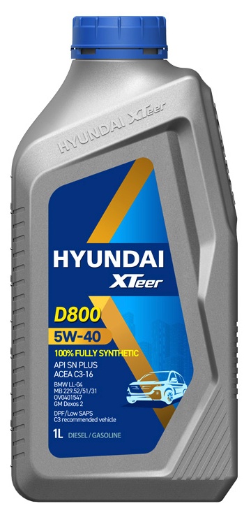 Моторное масло Hyundai XTeer D800 5W-40 1L