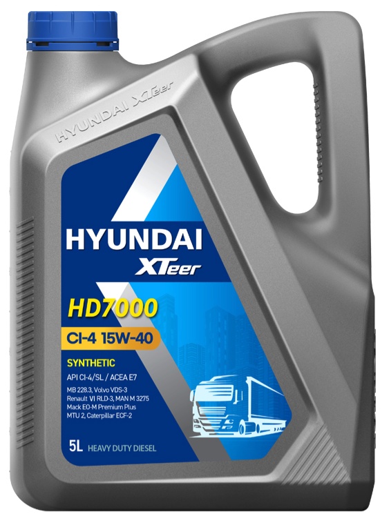 Моторное масло Hyundai XTeer HD 7000 15W-40 5L