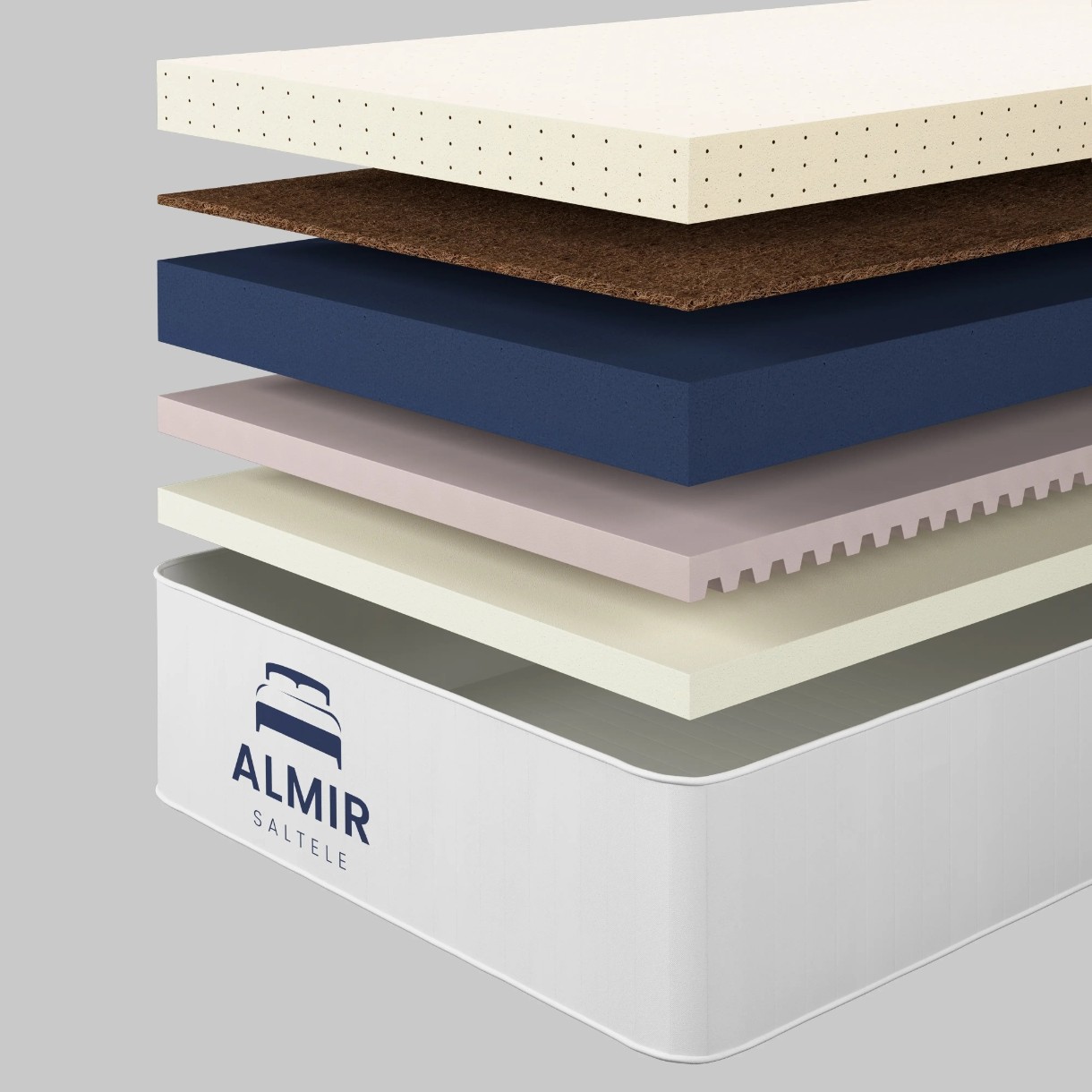 Saltea ortopedica Almir Dublu Latex 160x190