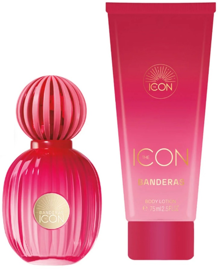 Парфюмерный набор для неё Antonio Banderas The Icon EDP 50ml + Body Lotion 75ml