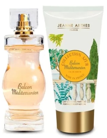 Set de parfumuri pentru ea Jeanne Arthes Balcon Mediterraneen EDP 100ml + Body Lotion 150ml