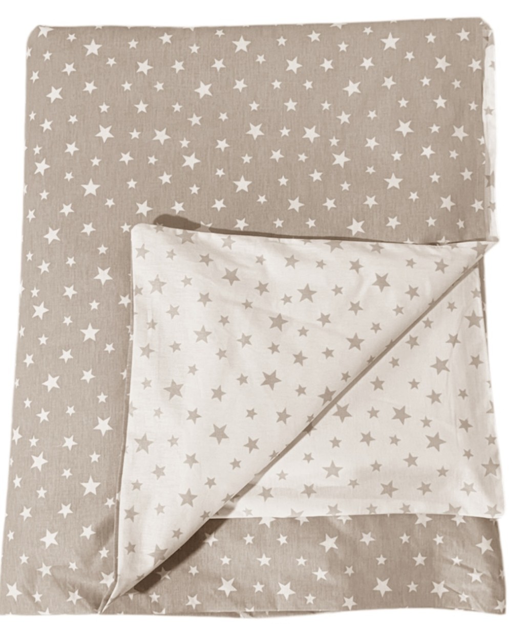 Пододеяльник ES 120x90cm Stars Beige