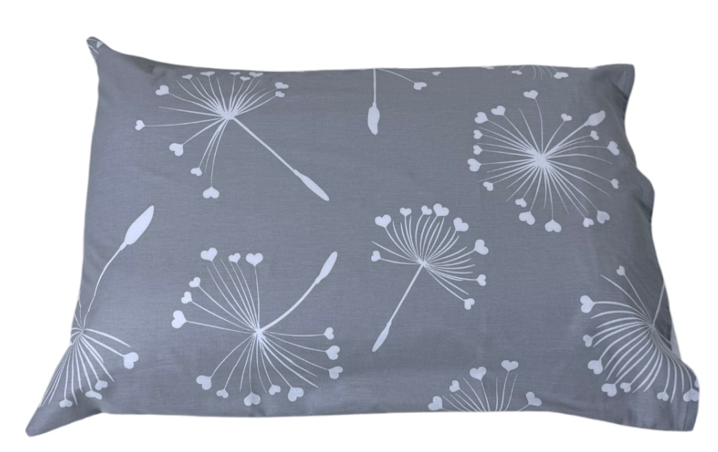 Наволочка ES 30x50cm Dandelions White/Grey