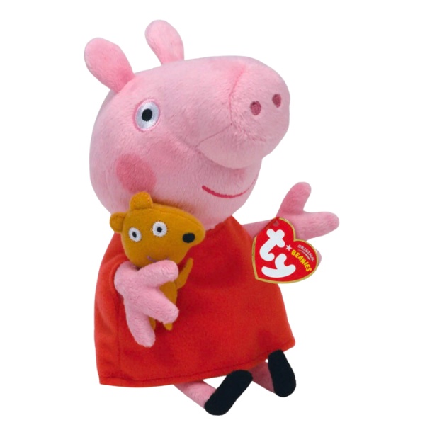 Jucărie de pluș Ty Peppa Pig 15/20cm (TY46128)