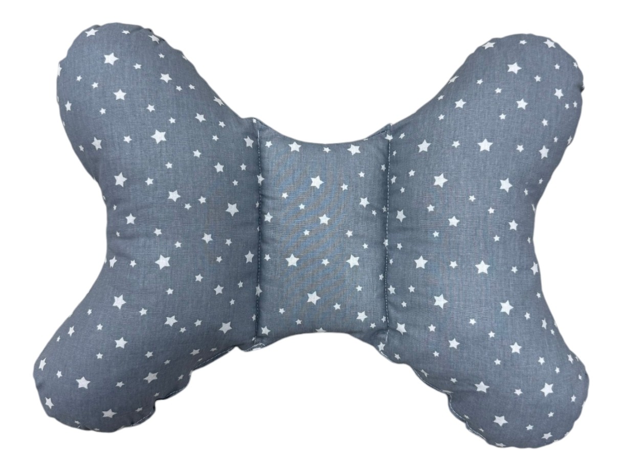 Pernă pentru bebeluși ES Fluturas Little Grey Stars