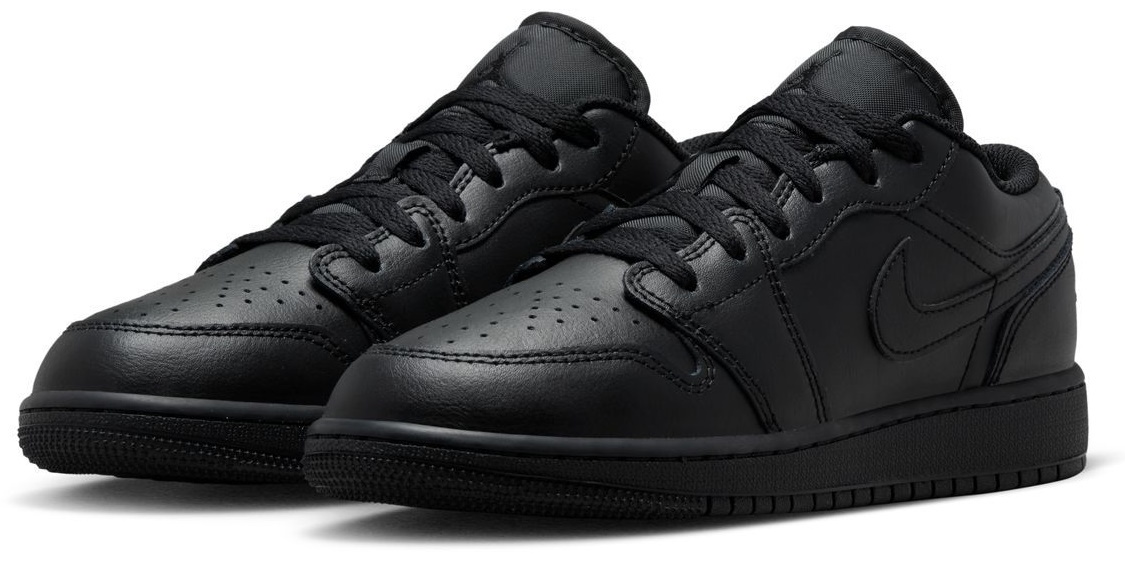 Ghete pentru bărbați Nike Air Jordan 1 Low Triple Black, s.45
