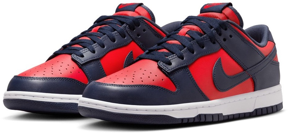 Кеды мужские Nike Dunk Low Retro Bttys University Red/Obsidian/White, s.44