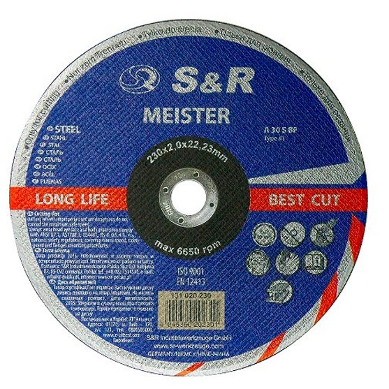 Disc de tăiere S&R A30S BF